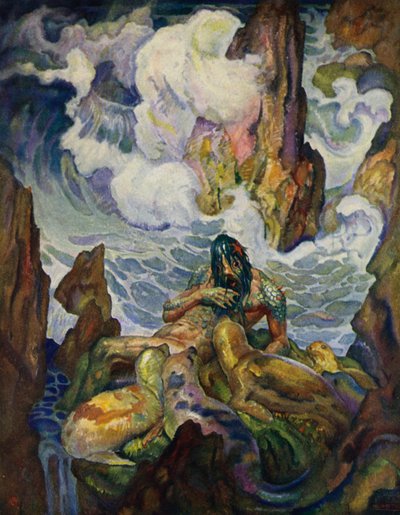 Odissea: Proteo, il vecchio del mare da Newell Convers Wyeth